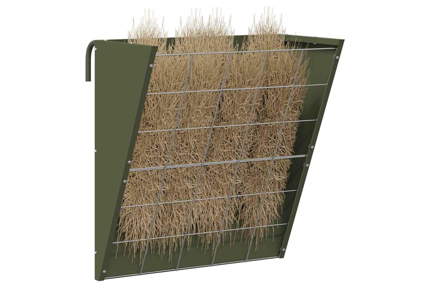 Vidaxl Hanging Hay Feeder Olive Green 61 X 33 X 66 Cm-3