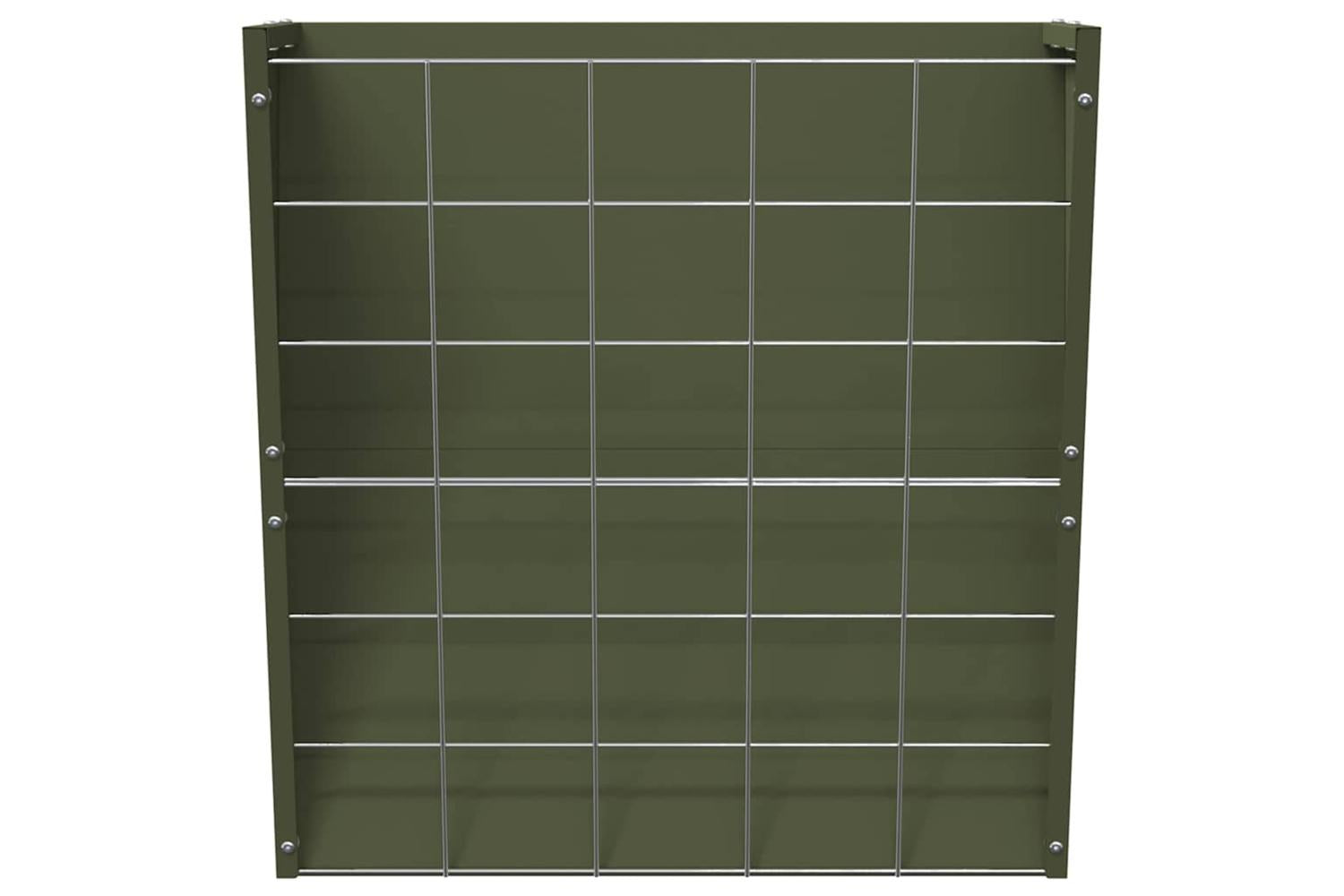 Vidaxl Hanging Hay Feeder Olive Green 61 X 33 X 66 Cm-5