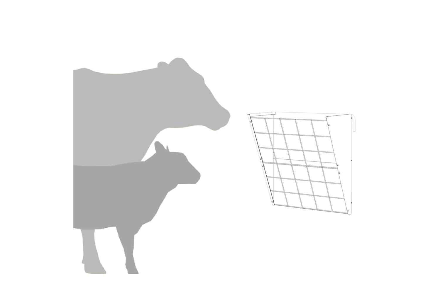Vidaxl Hanging Hay Feeder Olive Green 61 X 33 X 66 Cm-10