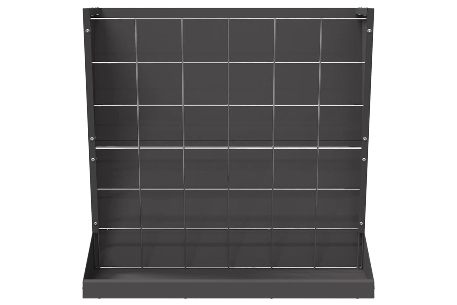 Vidaxl Hay Feeder Black 71 X 33 X 70 Cm Cold-rolled Steel-5