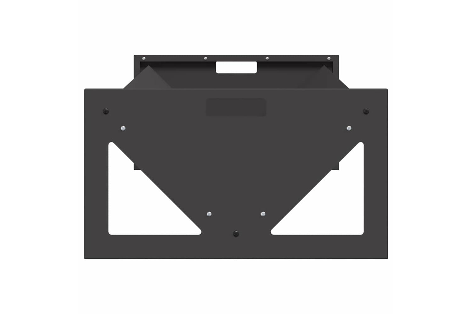 Vidaxl Livestock Feeding Trough Black 108 X 50 X 28 Cm-6