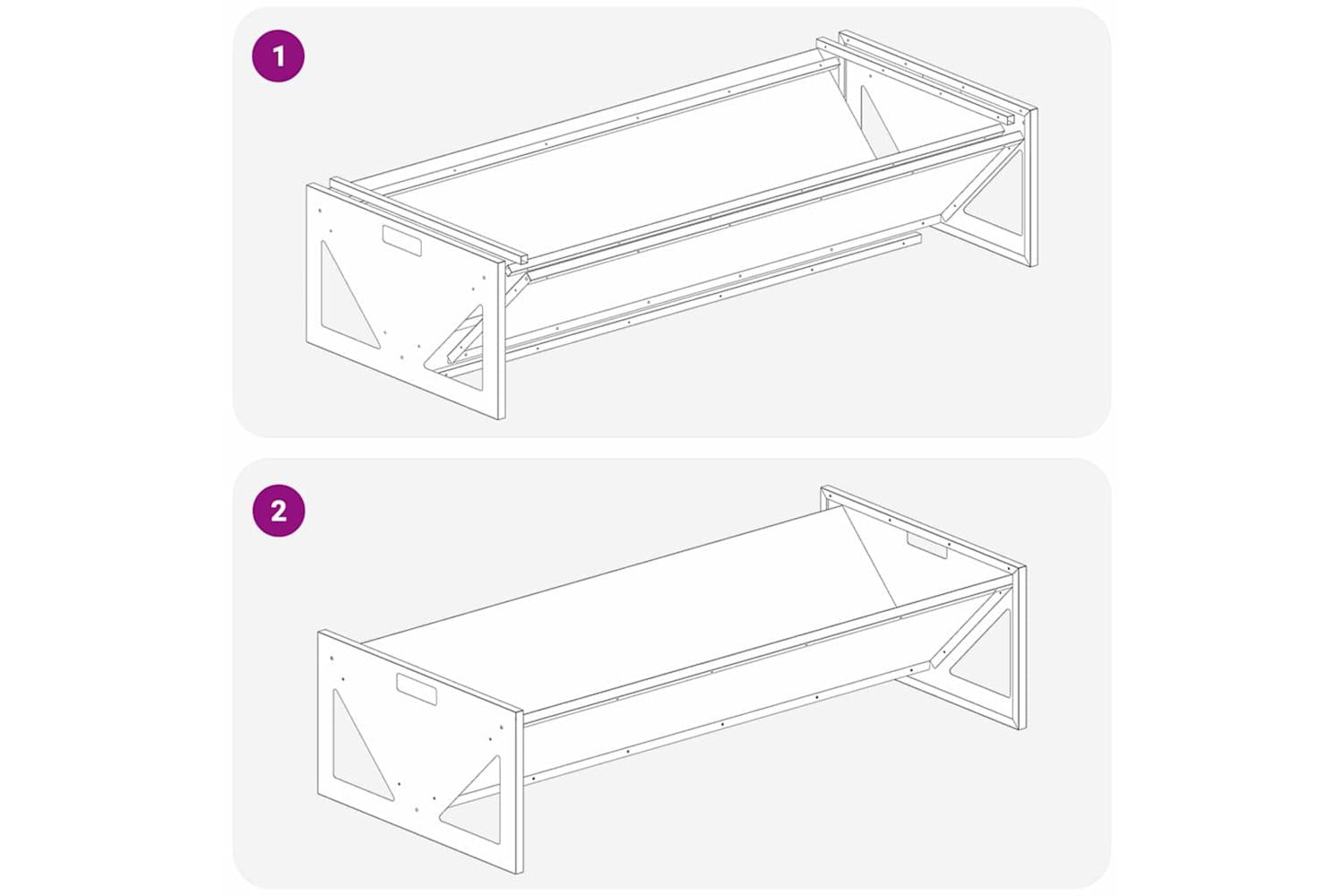 Vidaxl Livestock Feeding Trough Black 108 X 50 X 28 Cm-8