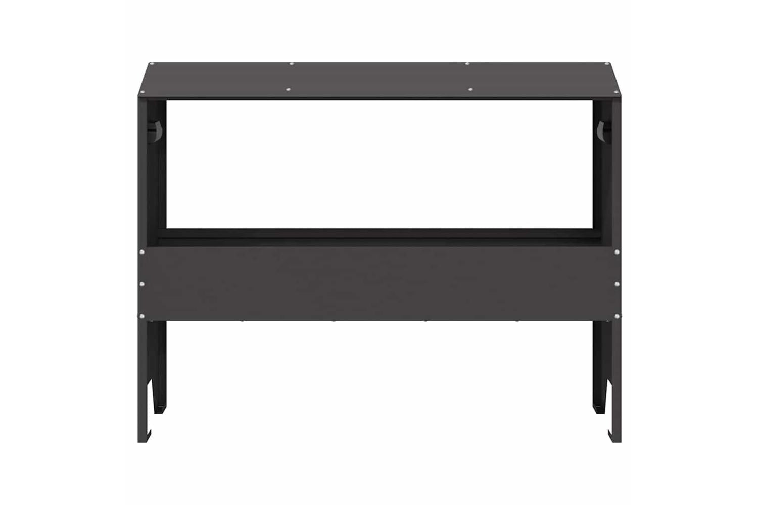 Vidaxl Livestock Feeding Trough Black 79 X 35 X 62 Cm-5