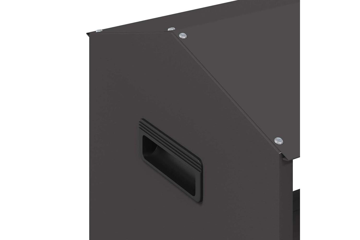 Vidaxl Livestock Feeding Trough Black 79 X 35 X 62 Cm-7