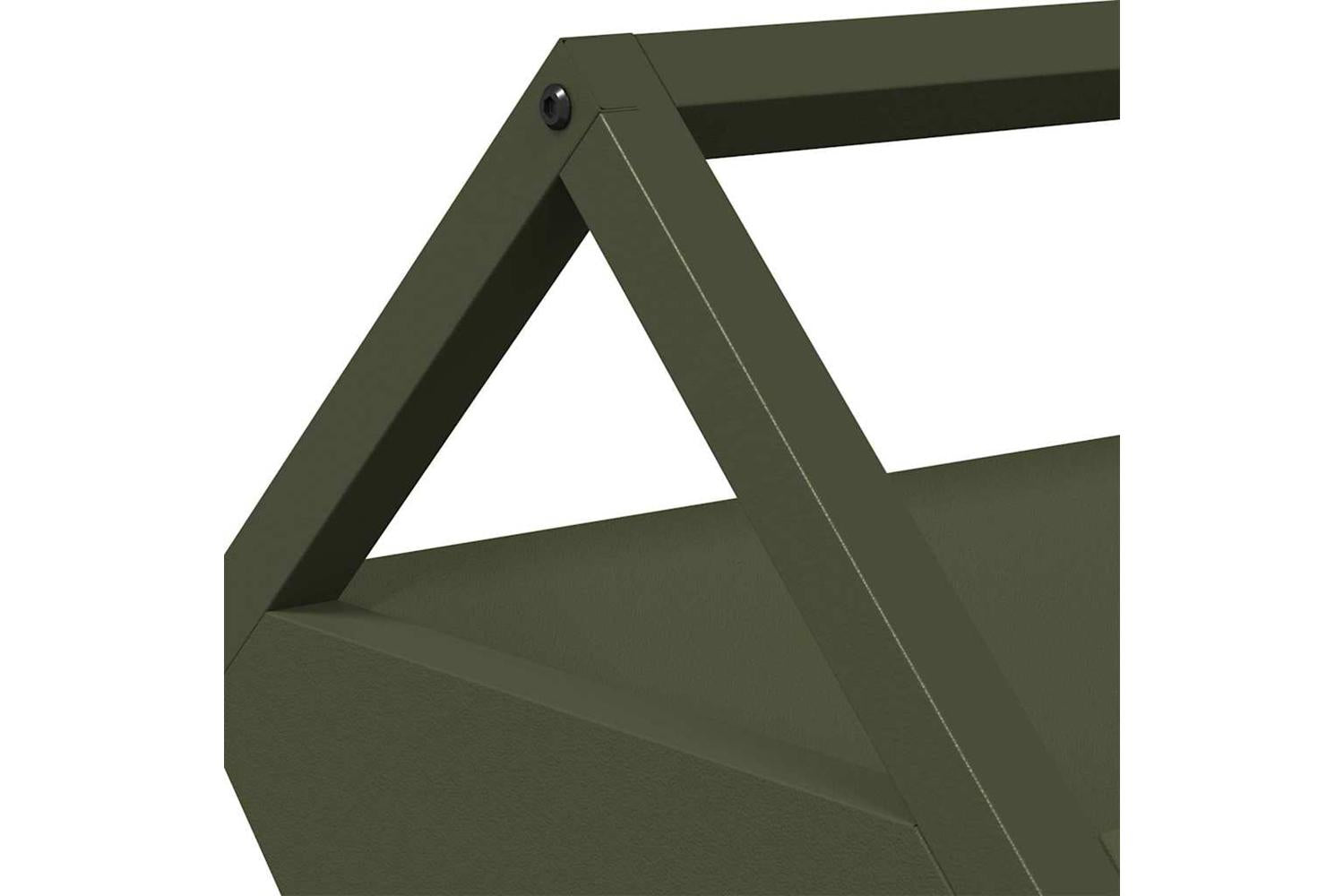 Vidaxl Livestock Feeding Trough Olive Green 111 X 76 X 38 Cm-8