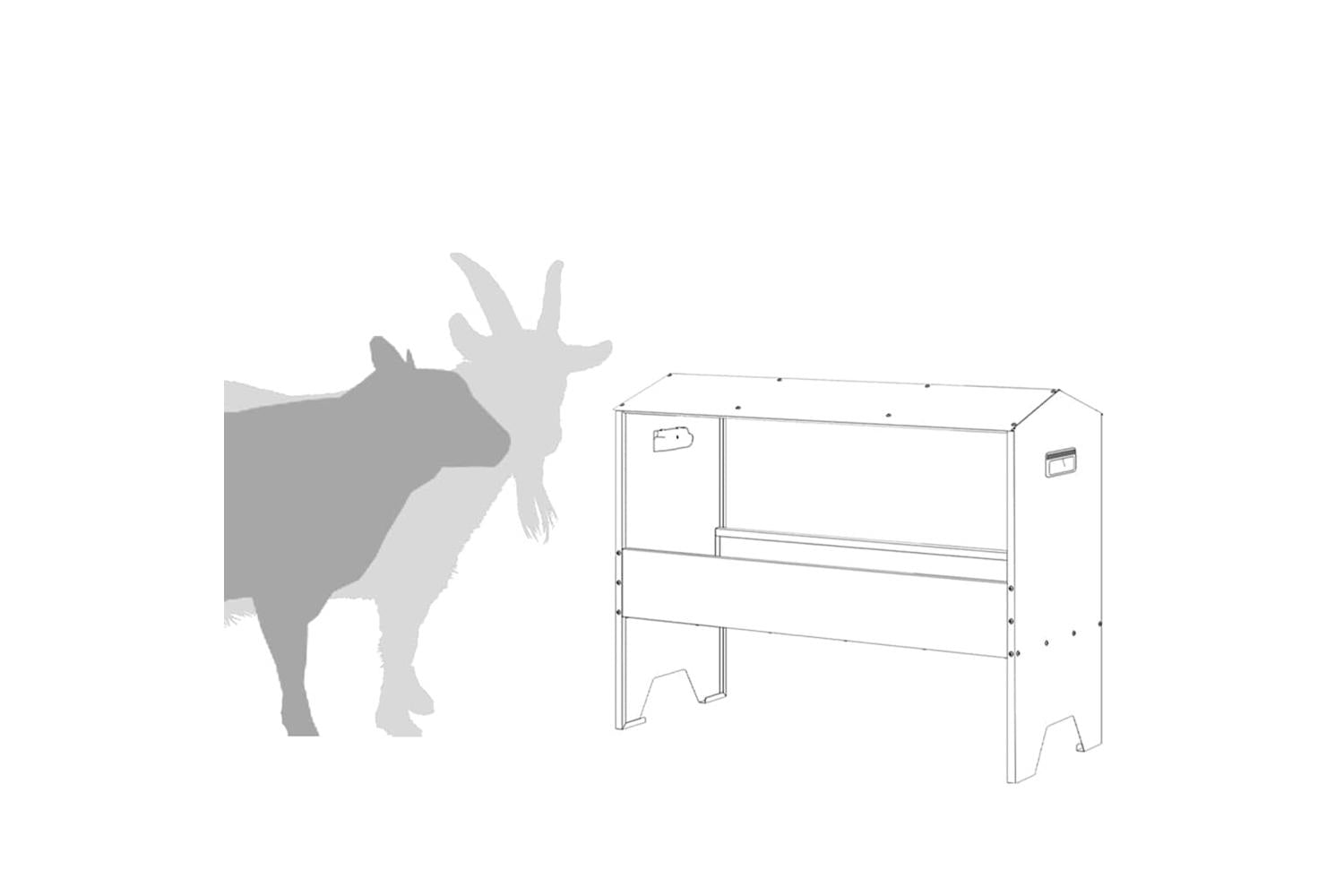 Vidaxl Livestock Feeding Trough Olive Green 79 X 35 X 62 Cm-9