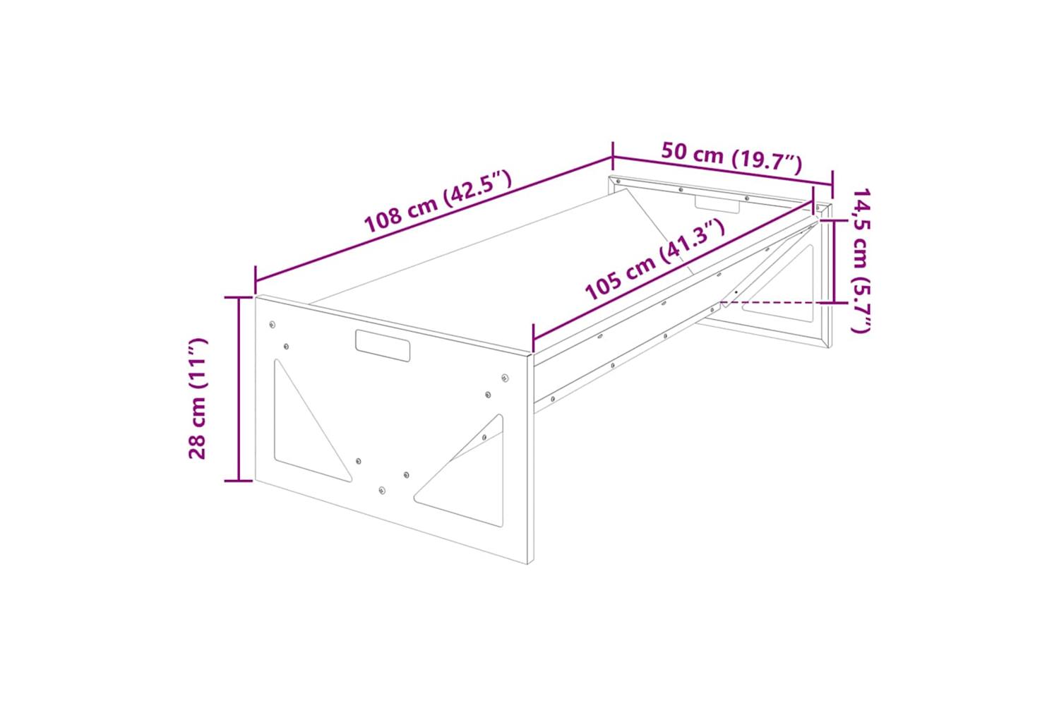 Vidaxl Livestock Feeding Trough Silver 108 X 50 X 28 Cm-10