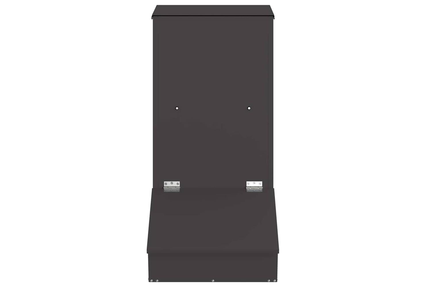 Vidaxl Pig Feeder Black 55 X 38 X 76 Cm Cold-rolled Steel-4