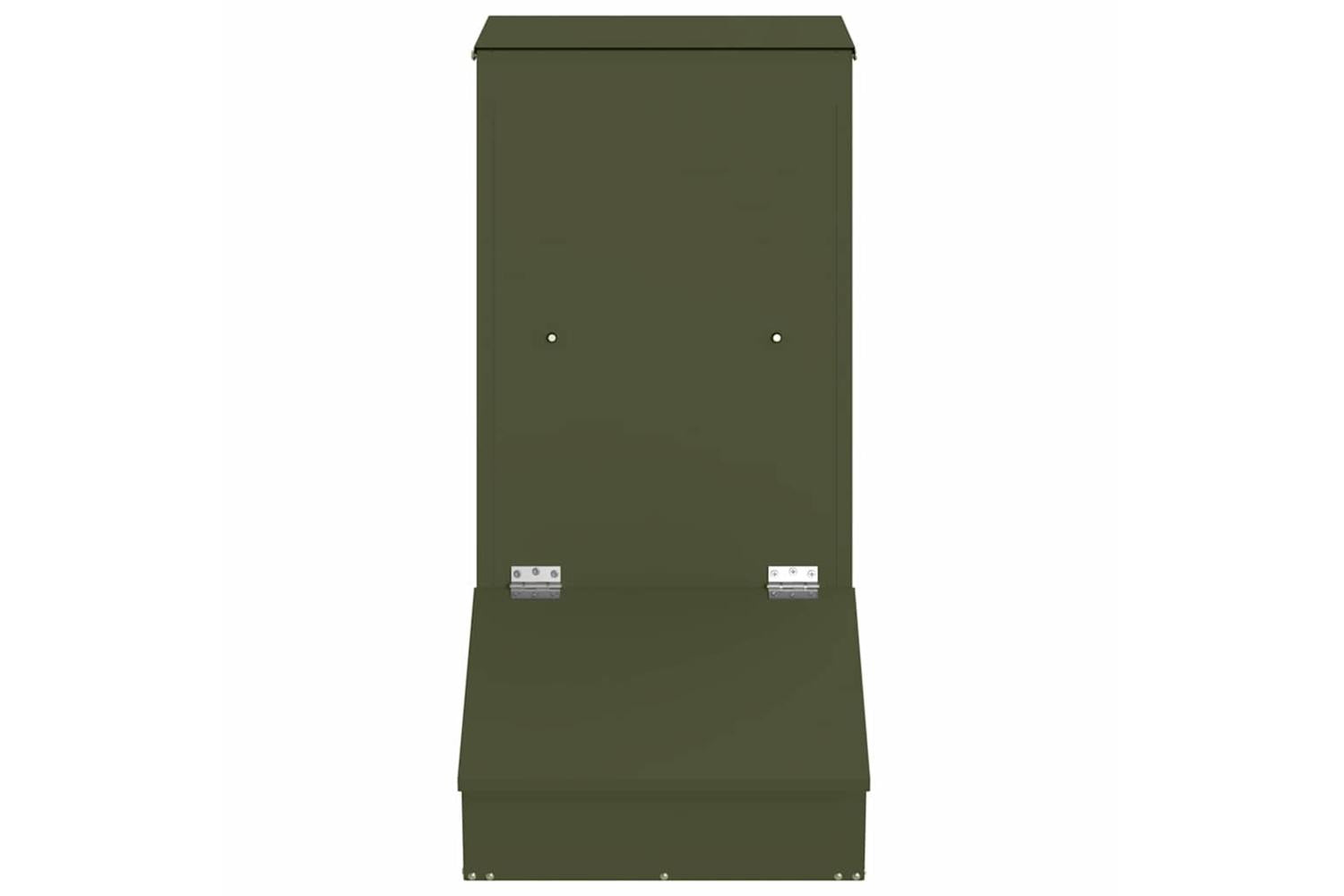 Vidaxl Pig Feeder Olive Green 55 X 38 X 76 Cm Cold-rolled Steel-4