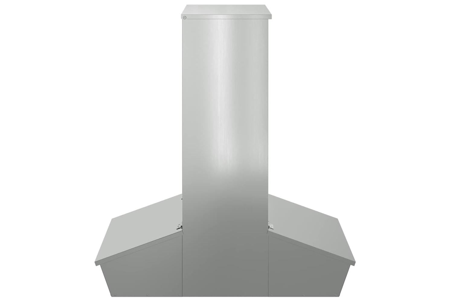 Vidaxl Pig Feeder Silver 82 X 51 X 915 Cm Galvanised Steel-5