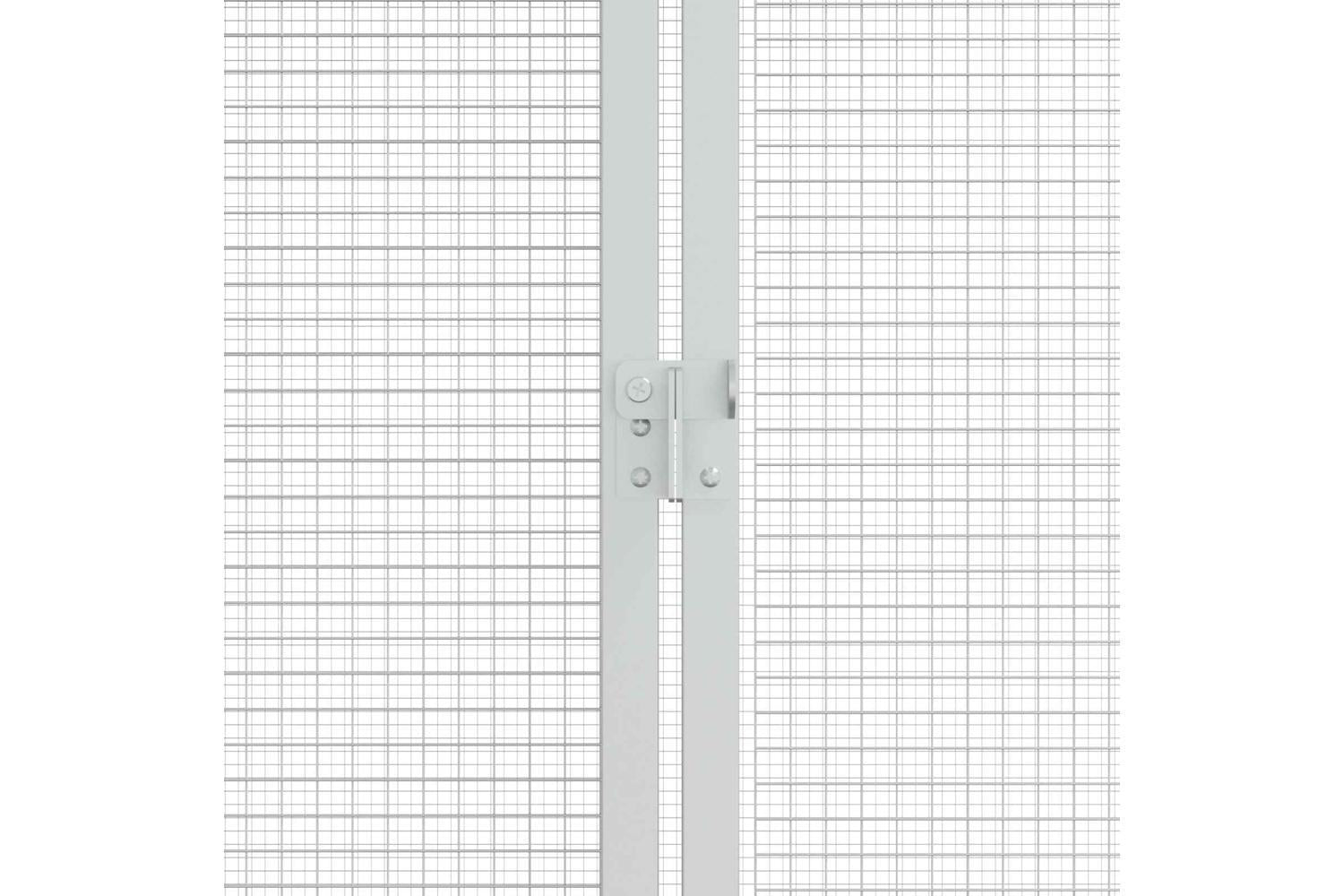 Vidaxl Bird Cage Anthracite 422 X 103 X 142 Cm Galvanised Steel-6
