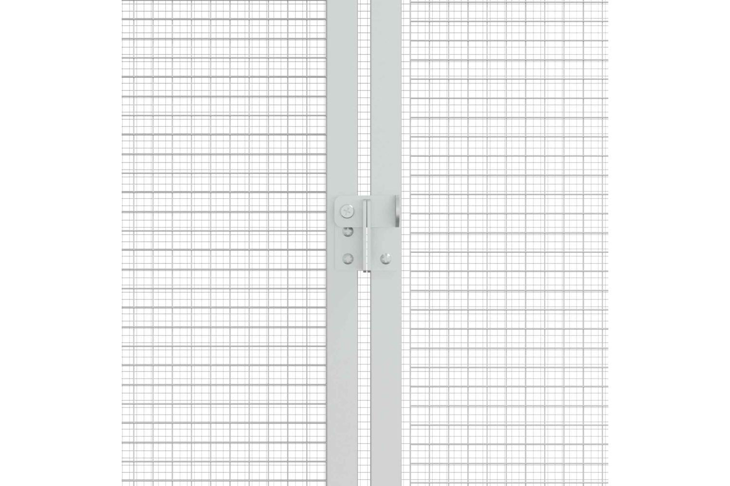 Vidaxl Bird Cage Anthracite 630 X 103 X 142 Cm Galvanised Steel-6