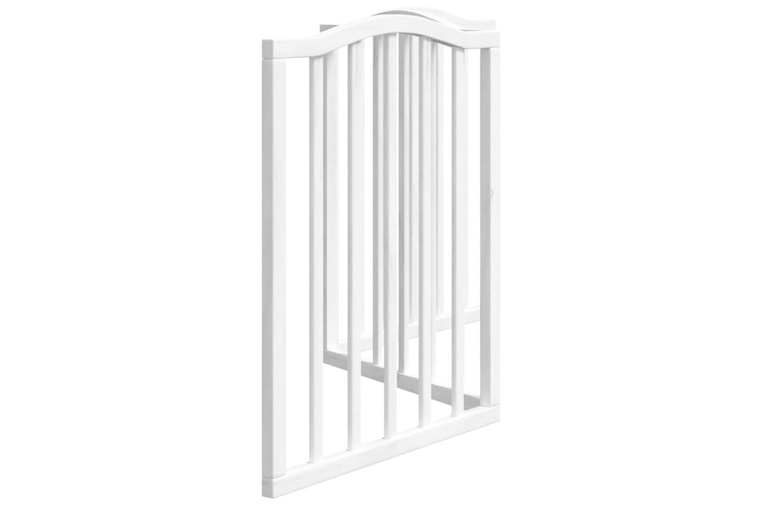 Vidaxl Dog Gate Foldable 3 Panels White 150 Cmpoplar Wood-5