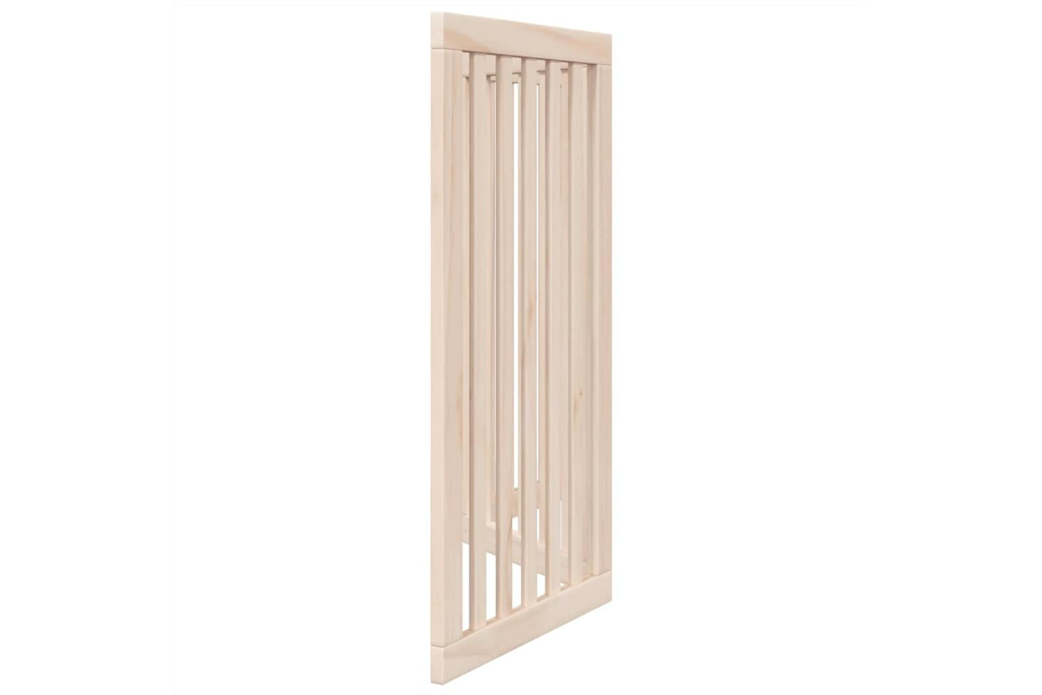 Vidaxl Dog Gate Foldable 3 Panels 150 Cm Poplar Wood-5