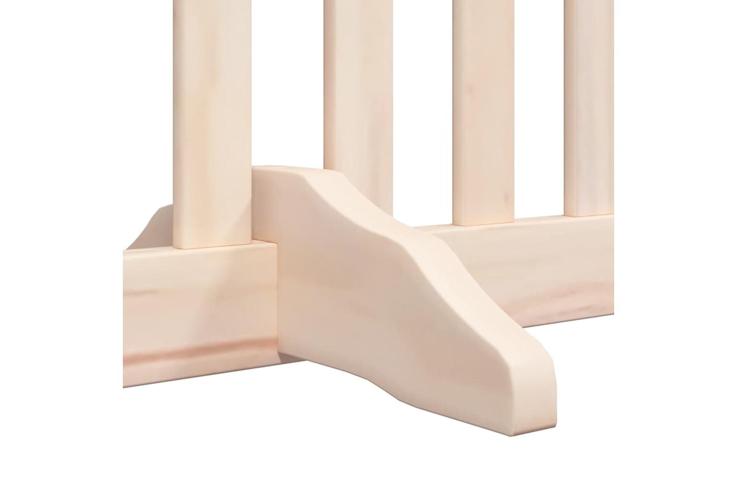 Vidaxl Dog Gate With Door Foldable 10 Panels 800 Cm Poplar Wood-6