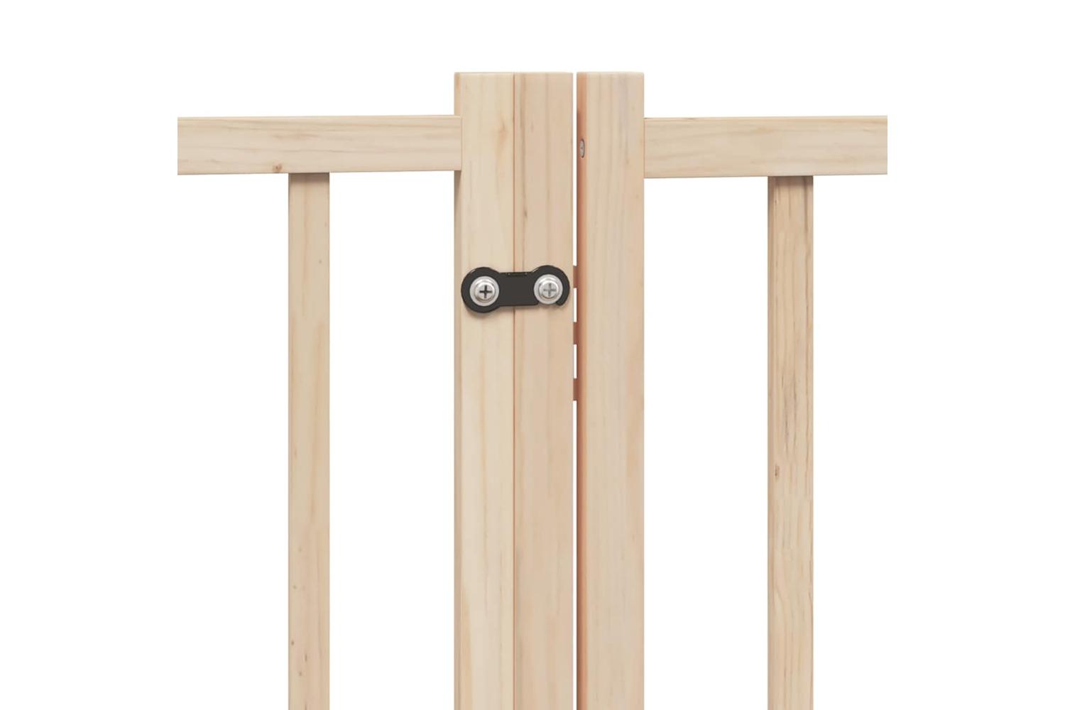 Vidaxl Dog Gate With Door Foldable 15 Panels 750 Cm Poplar Wood-8