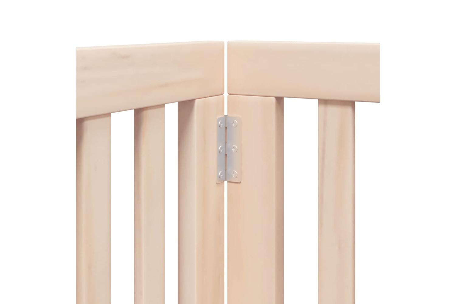 Vidaxl Dog Gate With Door Foldable 6 Panels 300 Cm Poplar Wood-8