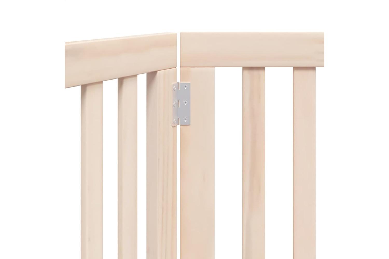 Vidaxl Dog Gate Foldable 2 Panels 160 Cm Poplar Wood-8