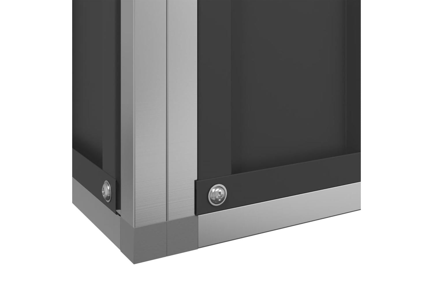 Vidaxl Aviary With Extension Silver 6265x107x212 Cm Steel-7