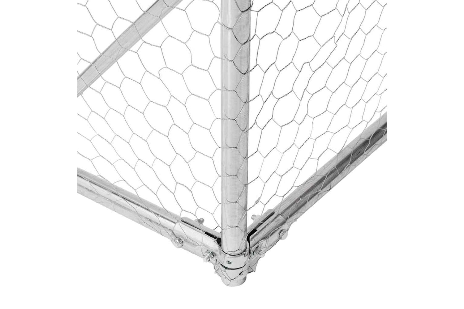 Vidaxl Chicken Run With Roof 25x8x225 M Galvanised Steel-6
