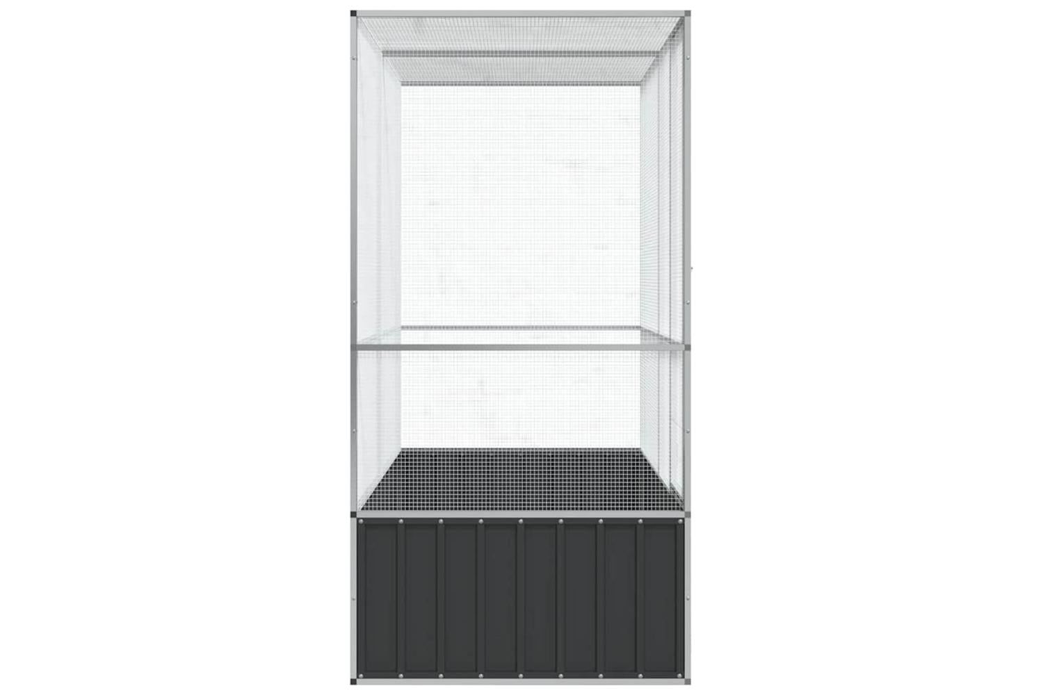 Vidaxl Aviary Silver 2105x107x212 Cm Steel-5