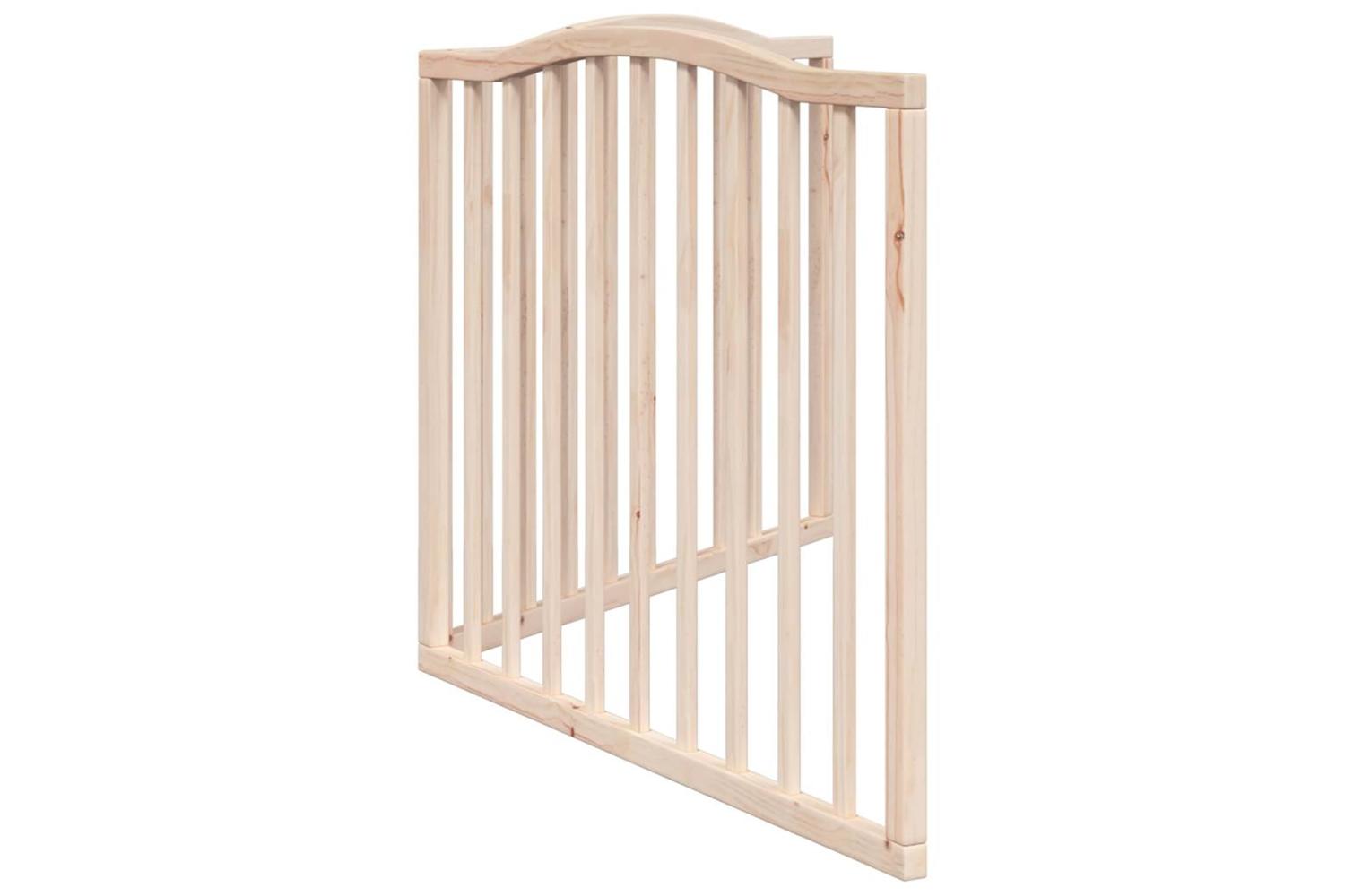 Vidaxl Dog Gate Foldable 2 Panels 160 Cm Poplar Wood-5