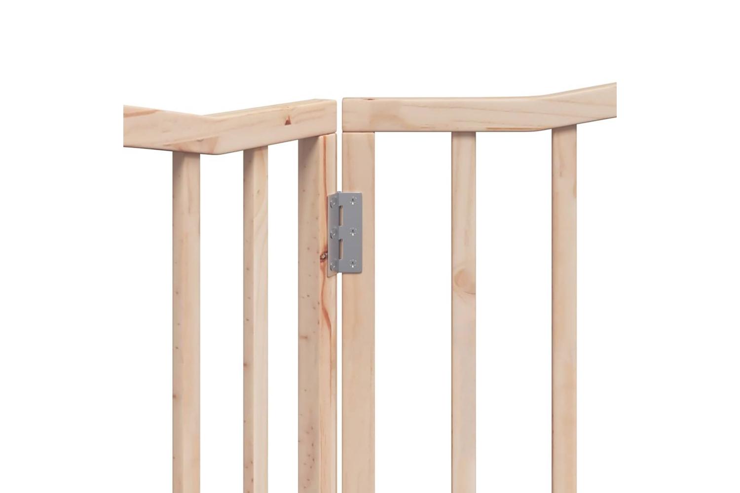Vidaxl Dog Gate Foldable 2 Panels 160 Cm Poplar Wood-8