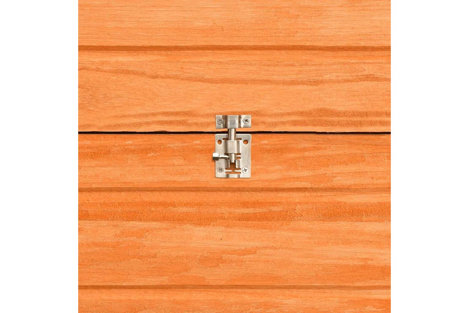 Vidaxl Rabbit Hutch Solid Pine Fir Wood 152x128x108 Cm-8