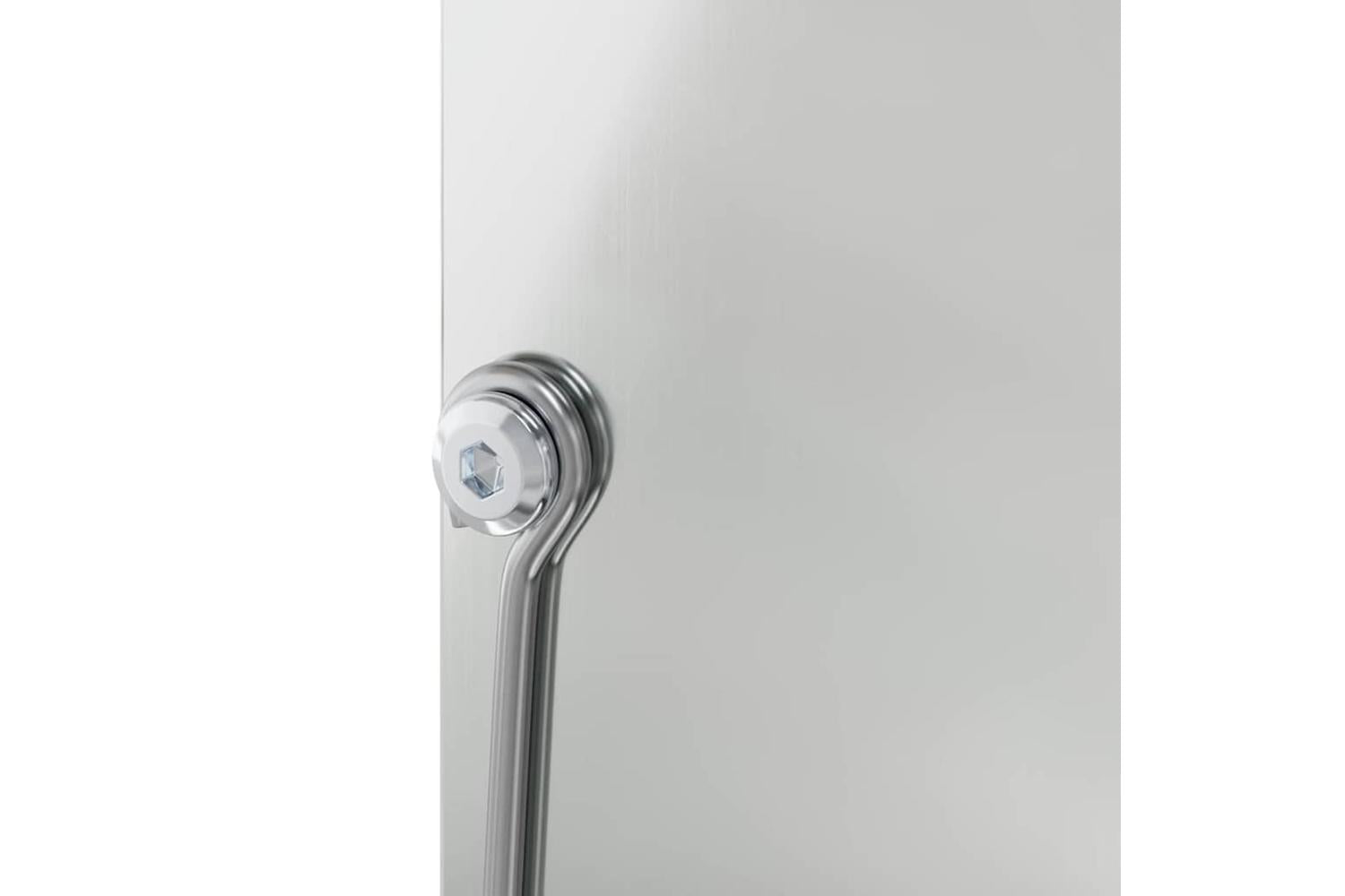 Vidaxl Rabbit Feeder Silver 125 X 125 X 25 Cm Galvanised Steel-9