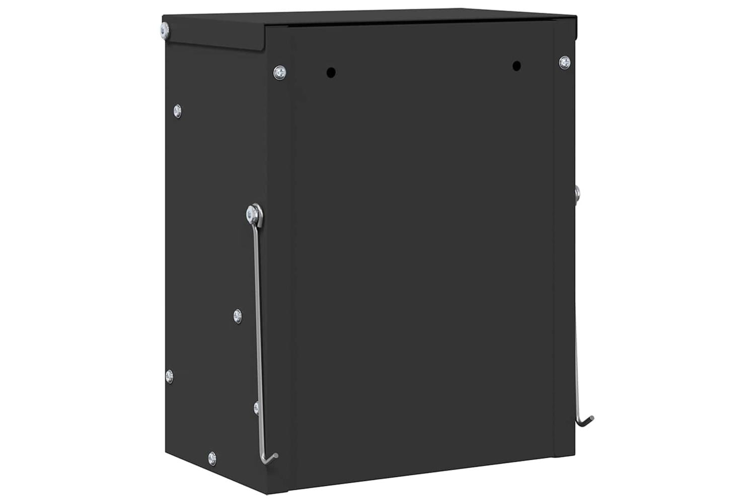 Vidaxl Rabbit Feeder Black 20 X 125 X 25 Cm Cold-rolled Steel-7