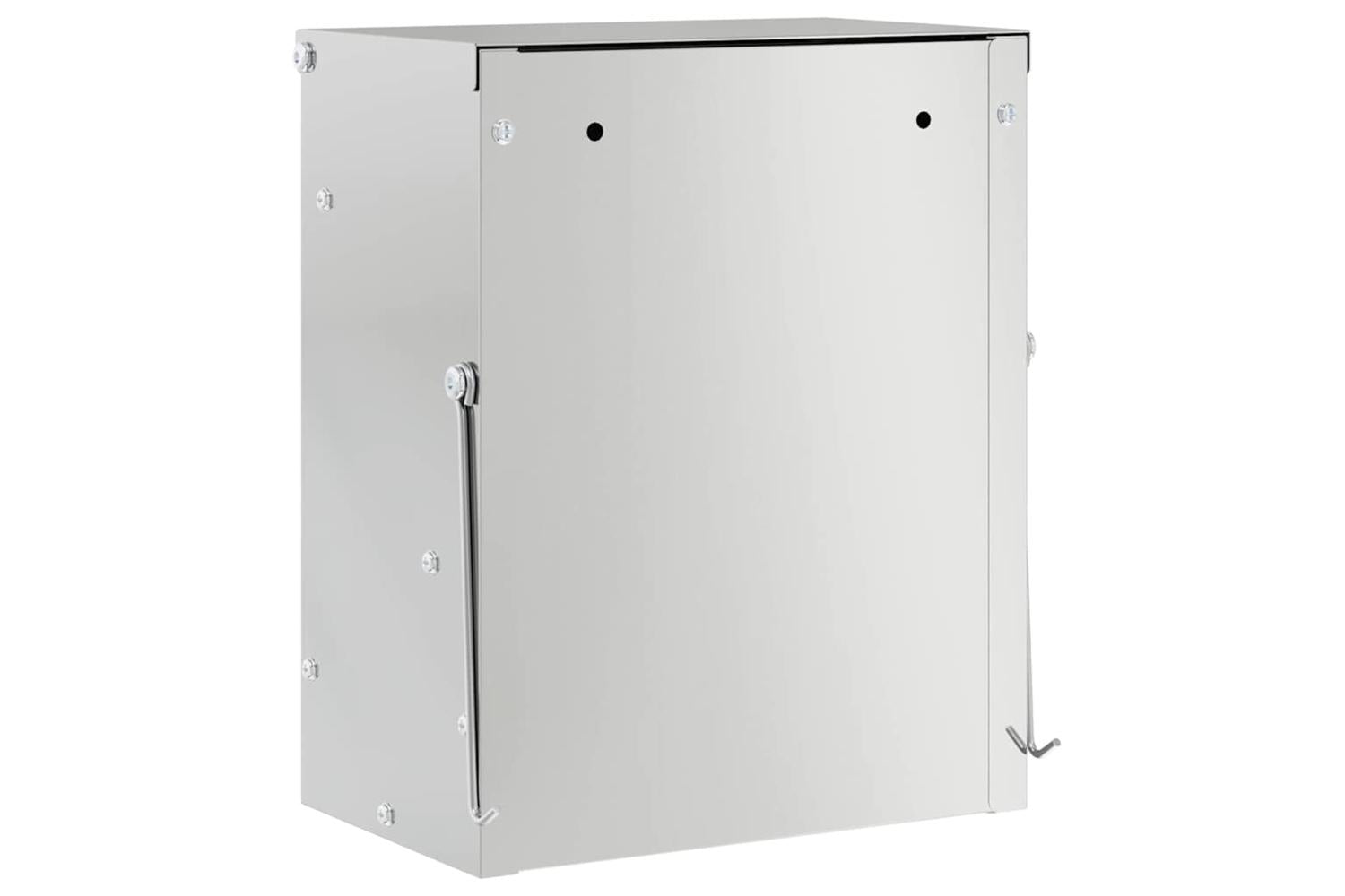 Vidaxl Rabbit Feeder Silver 20 X 125 X 25 Cm Galvanised Steel-7