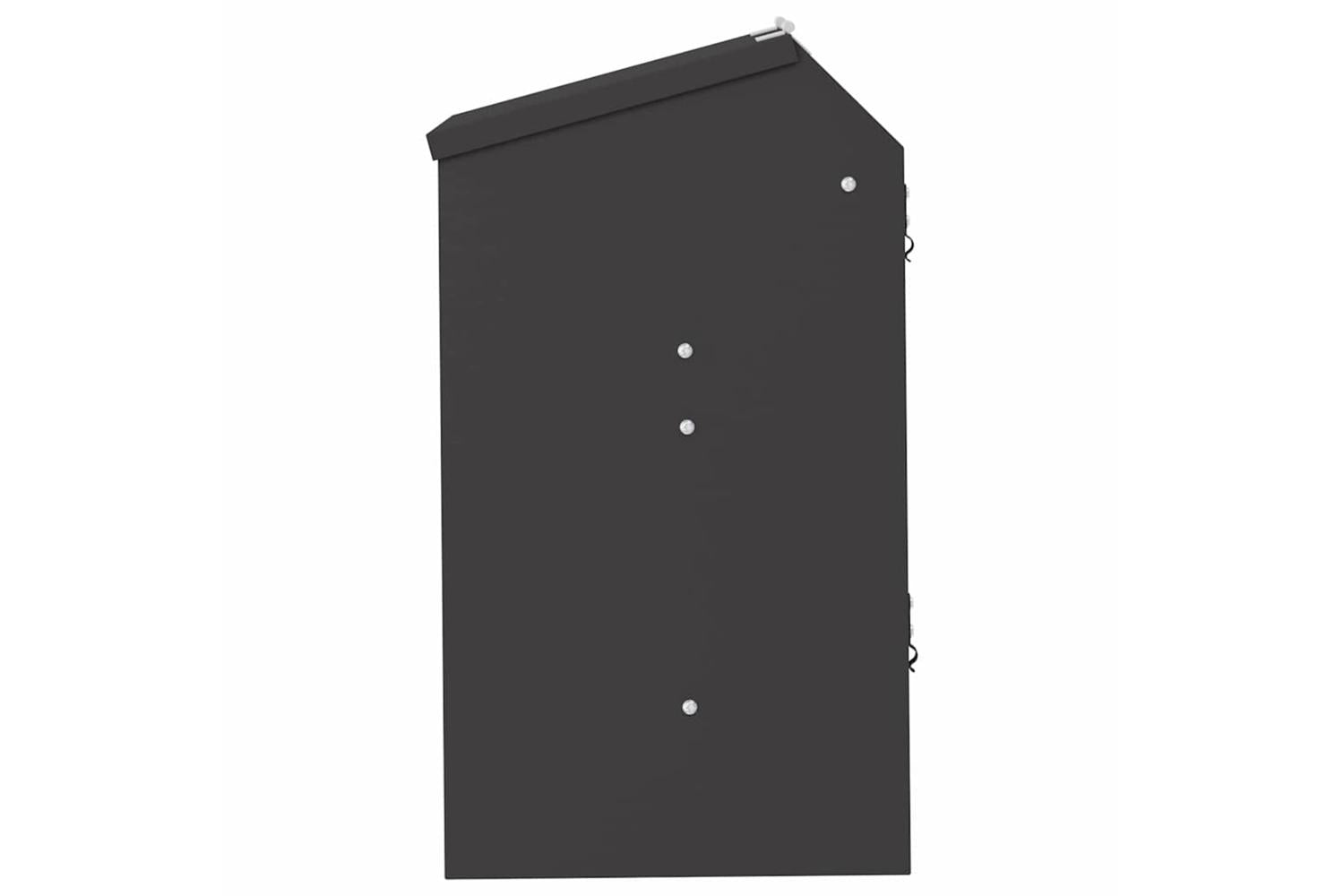 Vidaxl Rabbit Feeder Black 335 X 255 X 455 Cm Cold-rolled Steel-6