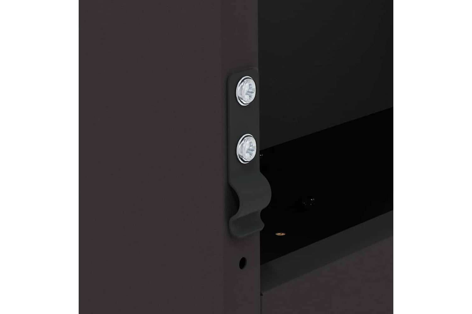 Vidaxl Rabbit Feeder Black 335 X 255 X 455 Cm Cold-rolled Steel-8