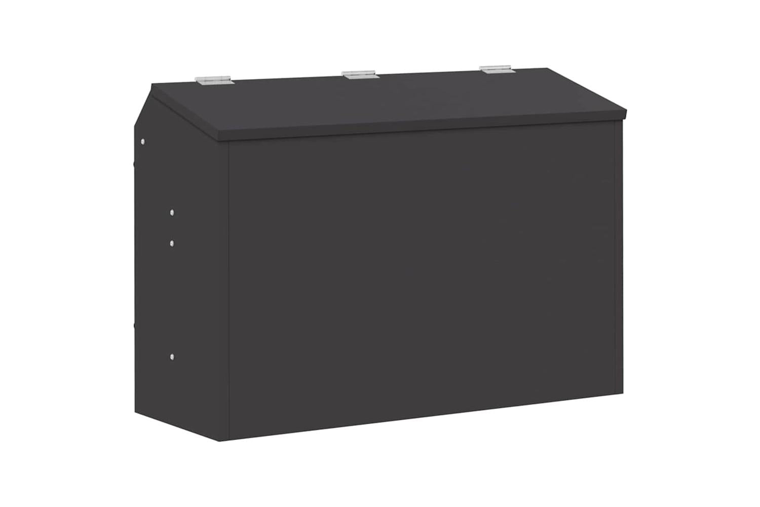 Vidaxl Rabbit Feeder Black 645 X 255 X 455 Cm Cold-rolled Steel-7