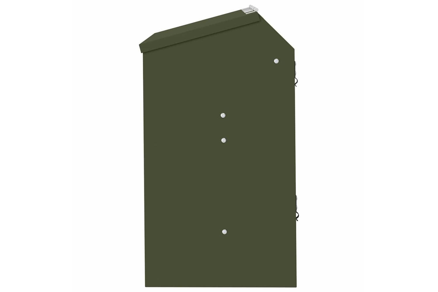 Vidaxl Rabbit Feeder Olive Green 645 X 255 X 455 Cm-6