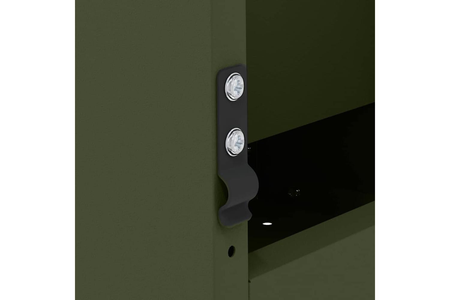 Vidaxl Rabbit Feeder Olive Green 645 X 255 X 455 Cm-8