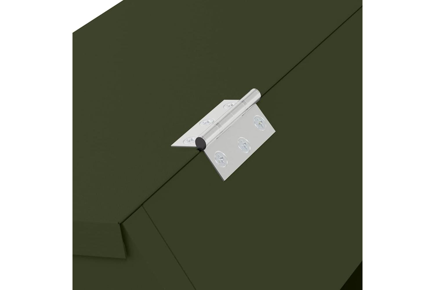 Vidaxl Rabbit Feeder Olive Green 645 X 255 X 455 Cm-9