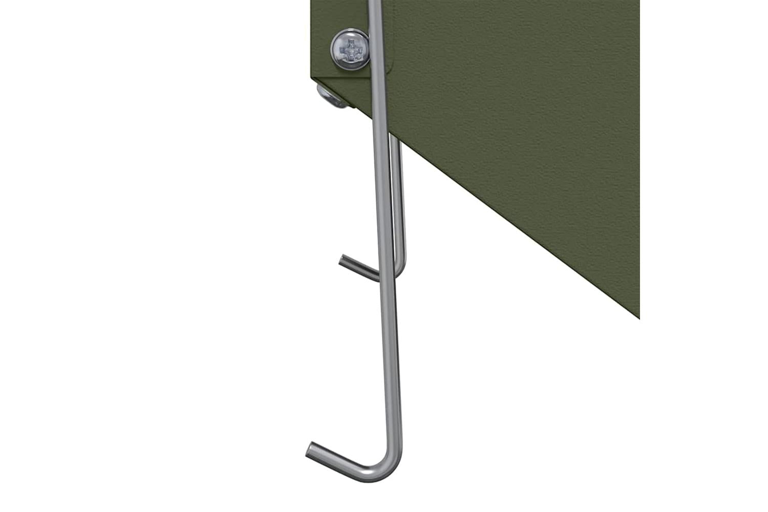 Vidaxl Rabbit Feeder Olive Green 125 X 26 X 285 Cm Cold-rolled Steel-7