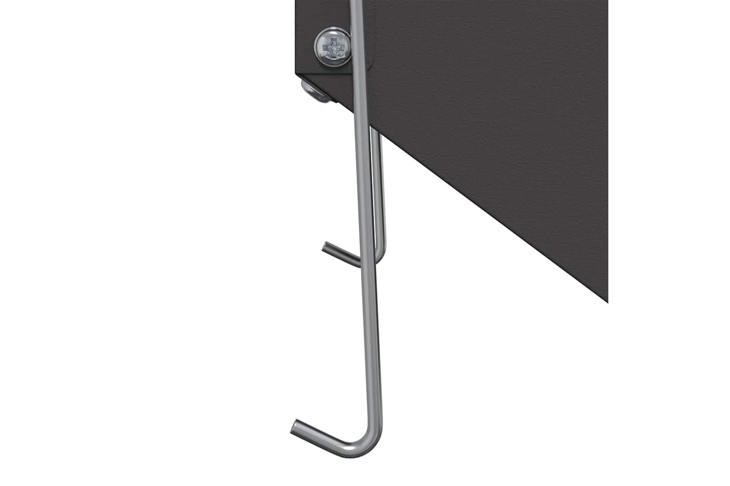 Vidaxl Rabbit Feeder Black 175 X 26 X 285 Cm Cold-rolled Steel-7