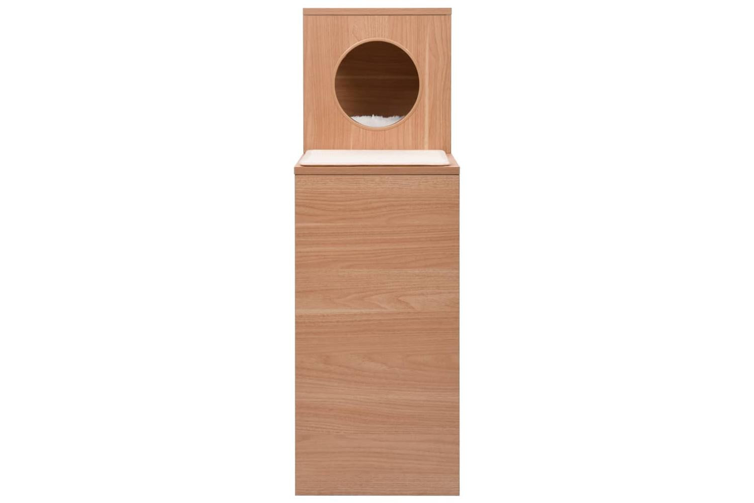 Vidaxl Cat Condo House With Sisal Scratching Mat 100 Cm-3