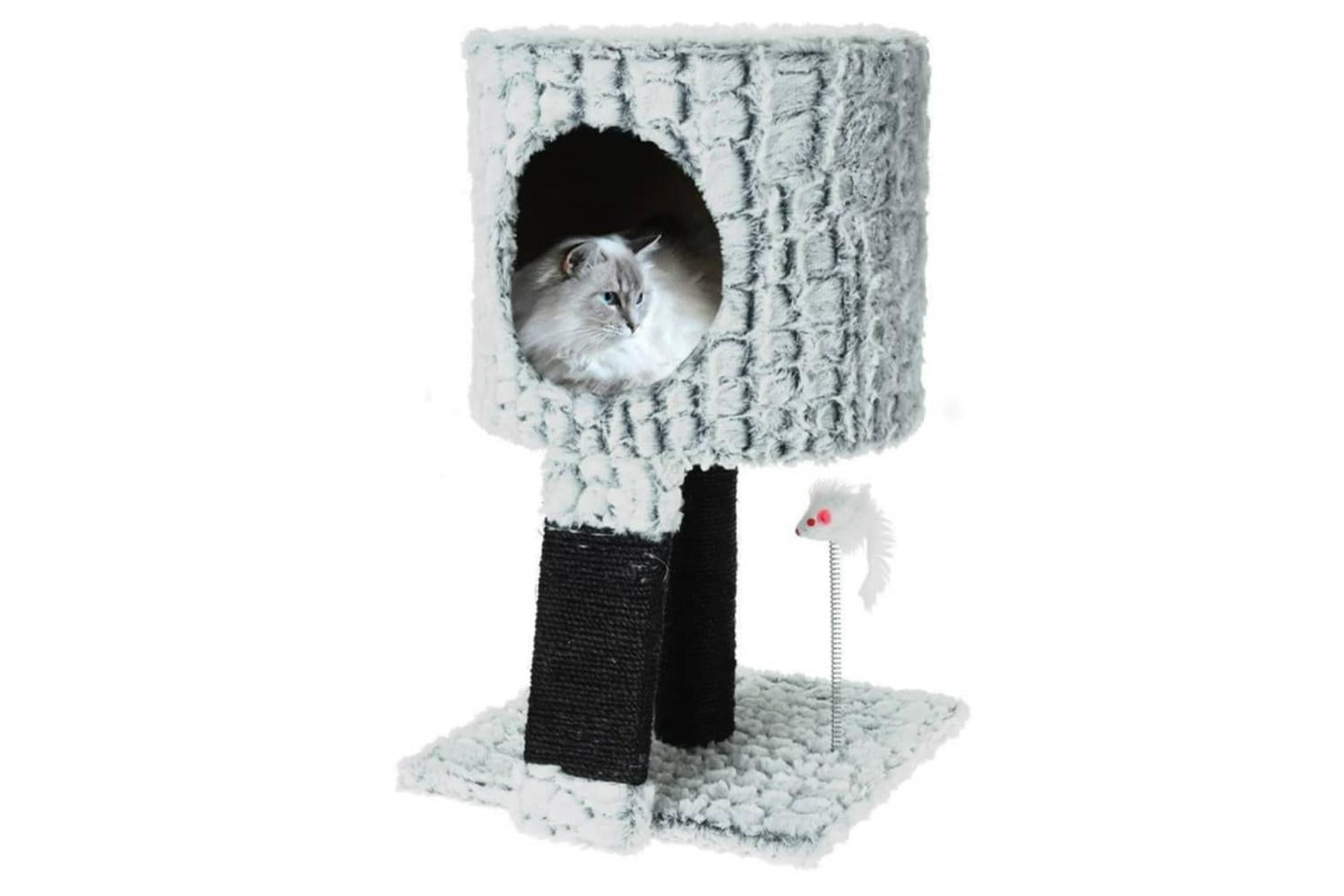 Pets Collection Cat Scratching Tree On Stand With Mouse 30x30x40 Cm-4
