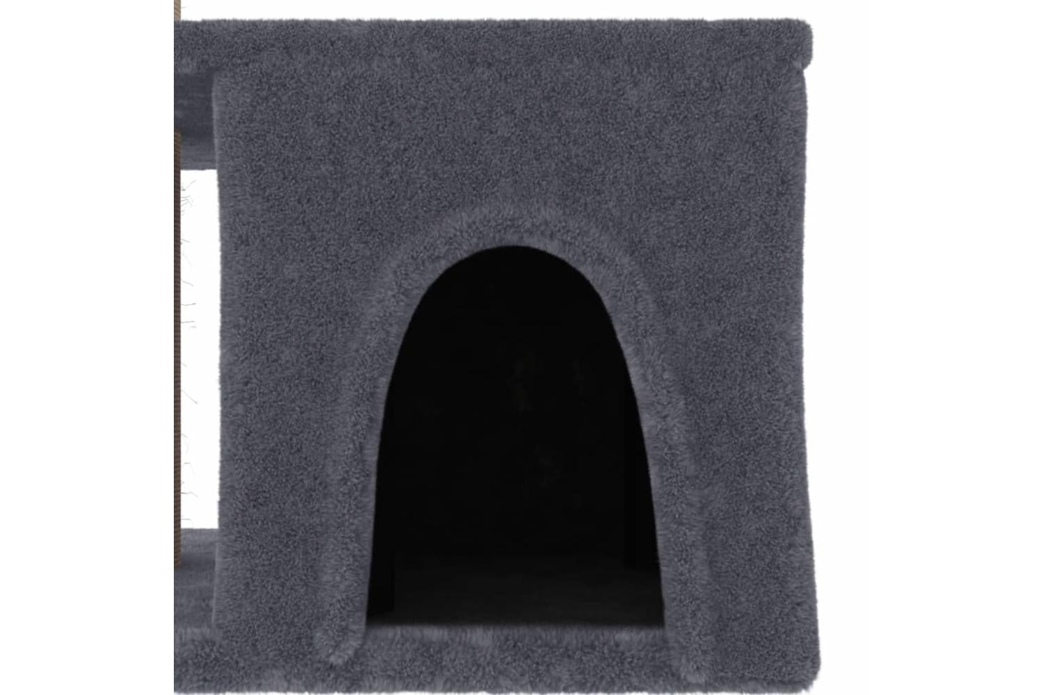 Vidaxl Cat Tree With Sisal Scratching Posts Dark Grey 48 Cm-6