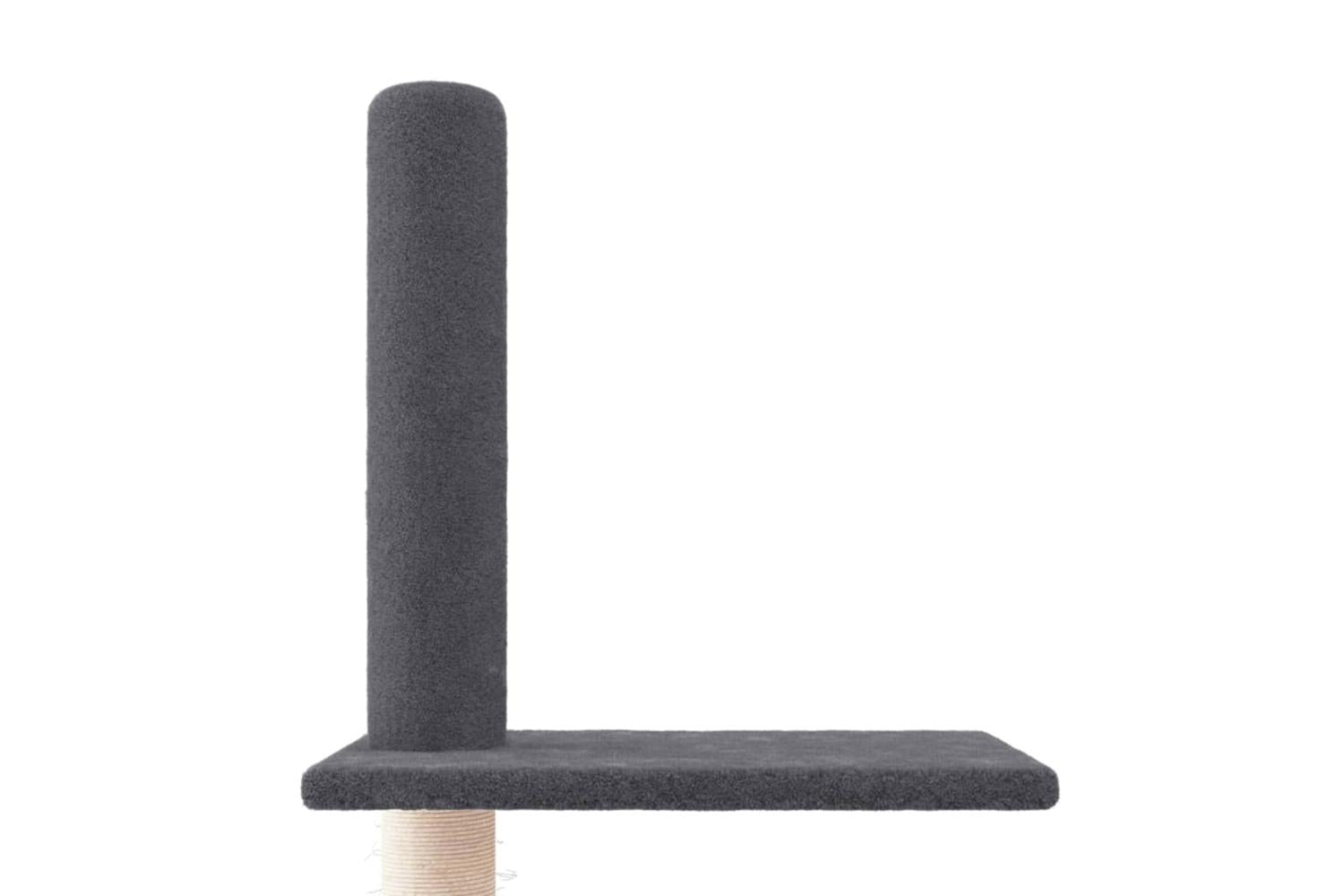 Vidaxl Floor To Ceiling Cat Tree Dark Grey 2505-2765 Cm-8