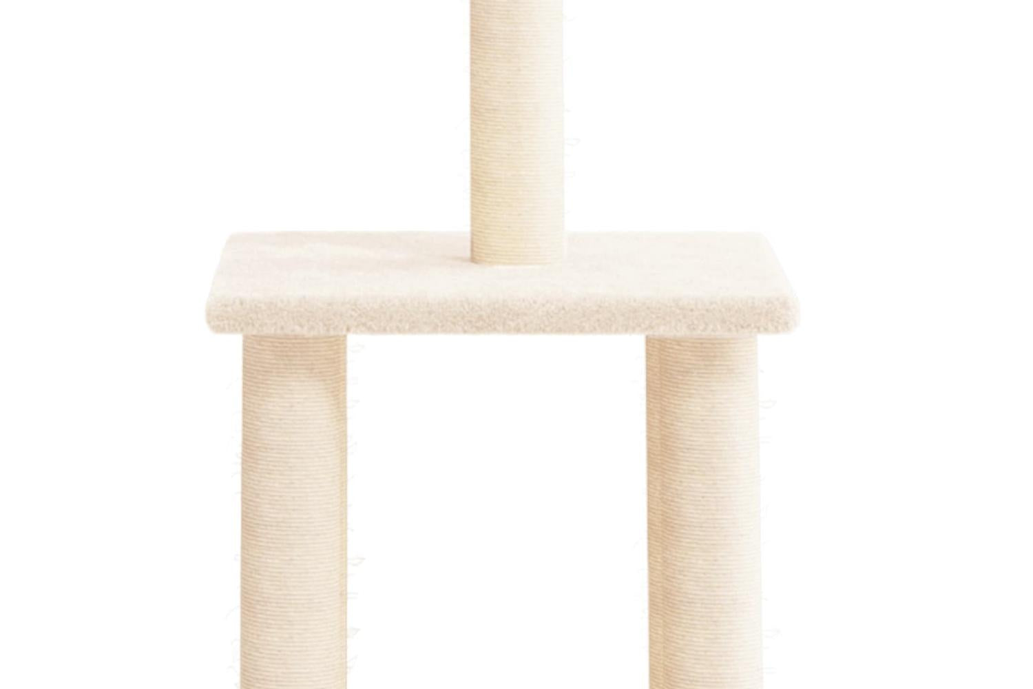 Vidaxl Cat Tree With Sisal Scratching Posts Cream 855 Cm-4