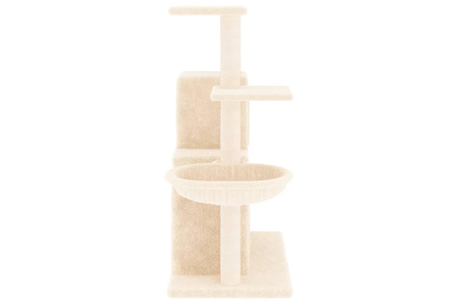 Vidaxl Cat Tree With Sisal Scratching Posts Cream 83 Cm-4