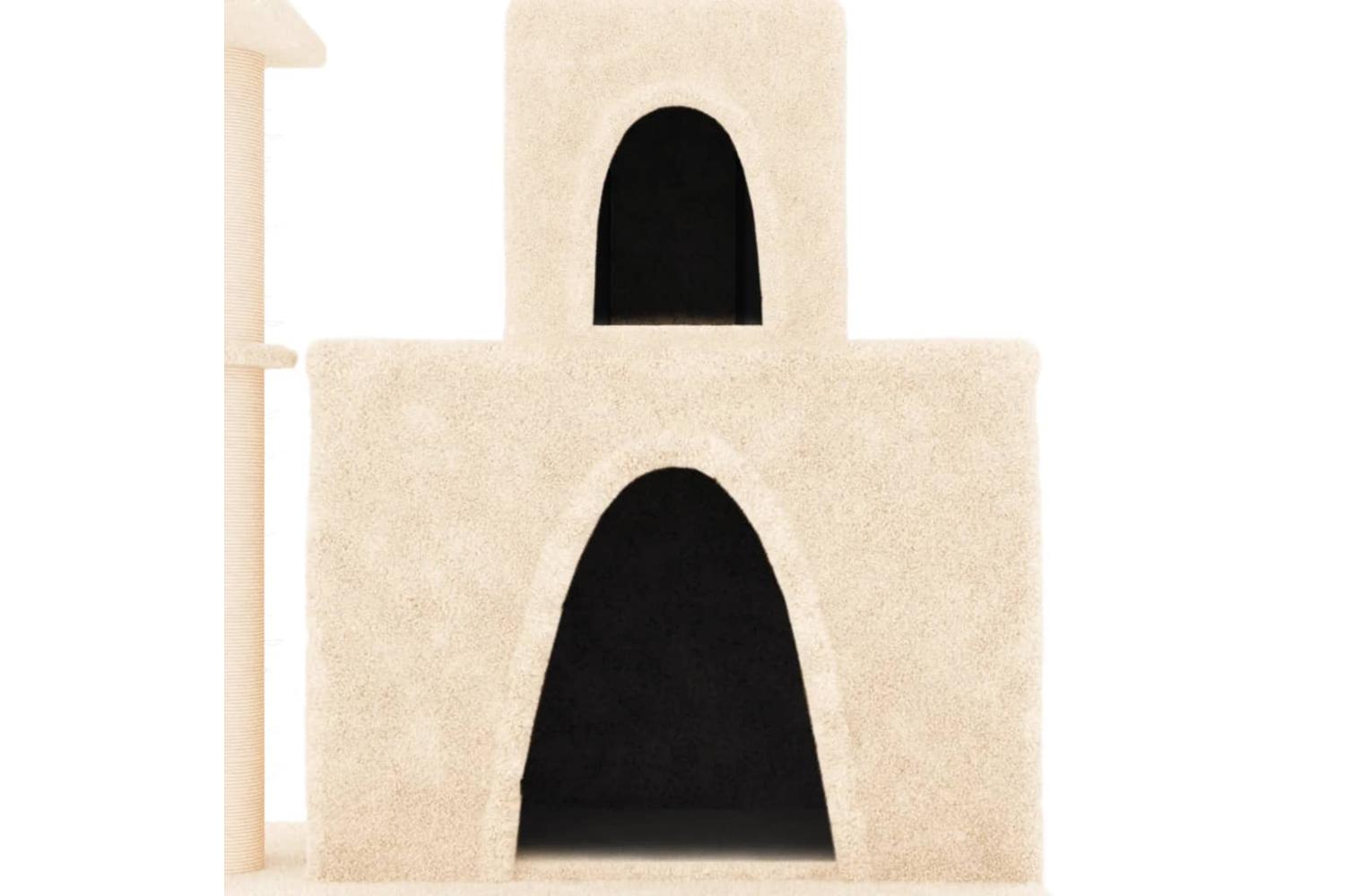 Vidaxl Cat Tree With Sisal Scratching Posts Cream 83 Cm-6