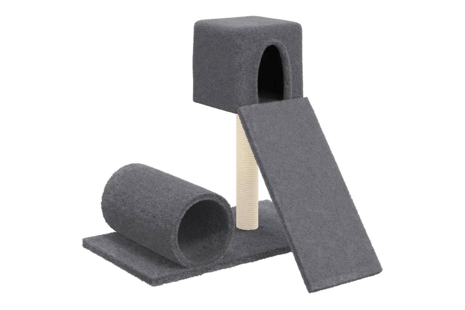 Vidaxl Cat Tree With Sisal Scratching Post Dark Grey 59 Cm-2
