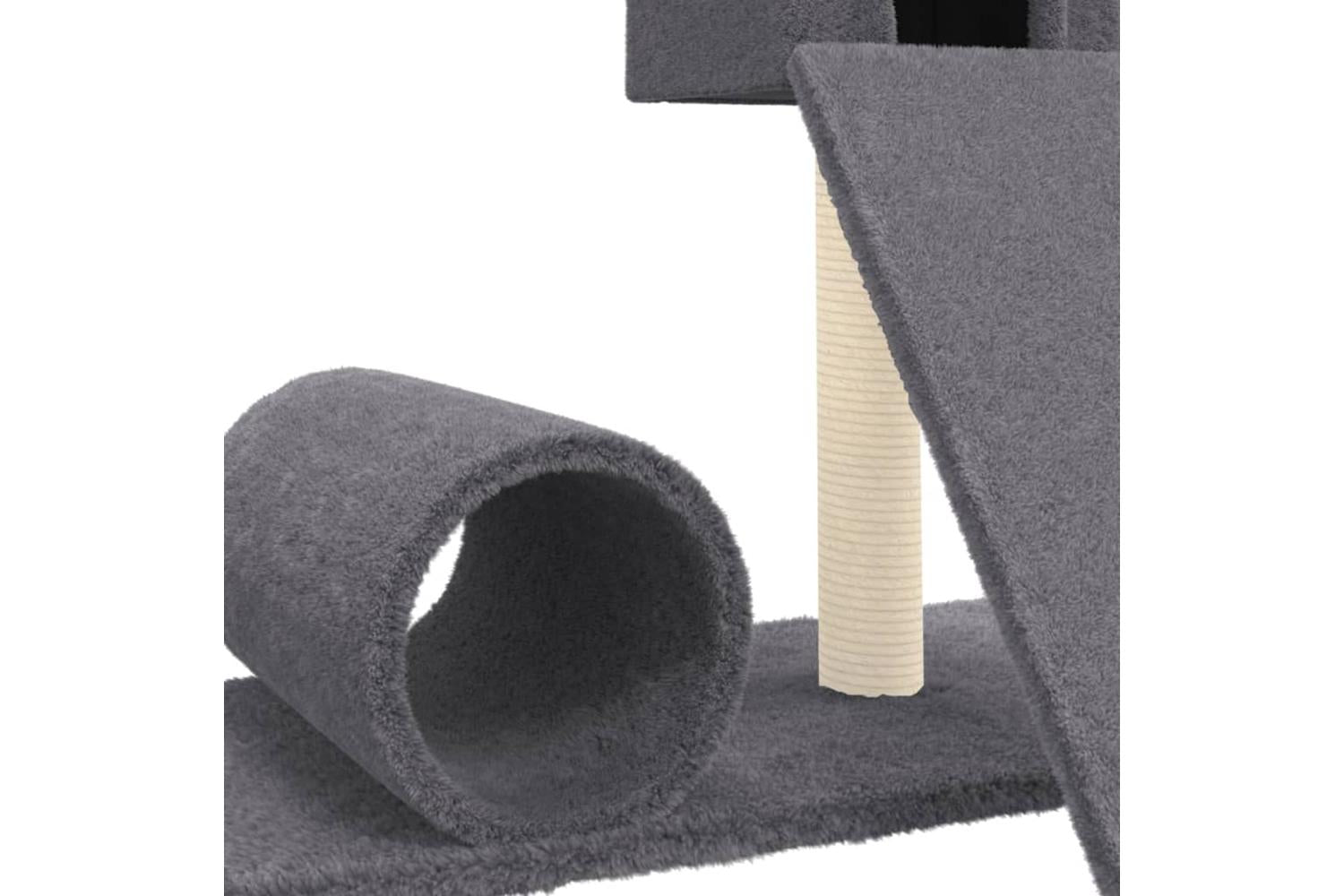 Vidaxl Cat Tree With Sisal Scratching Post Dark Grey 59 Cm-6