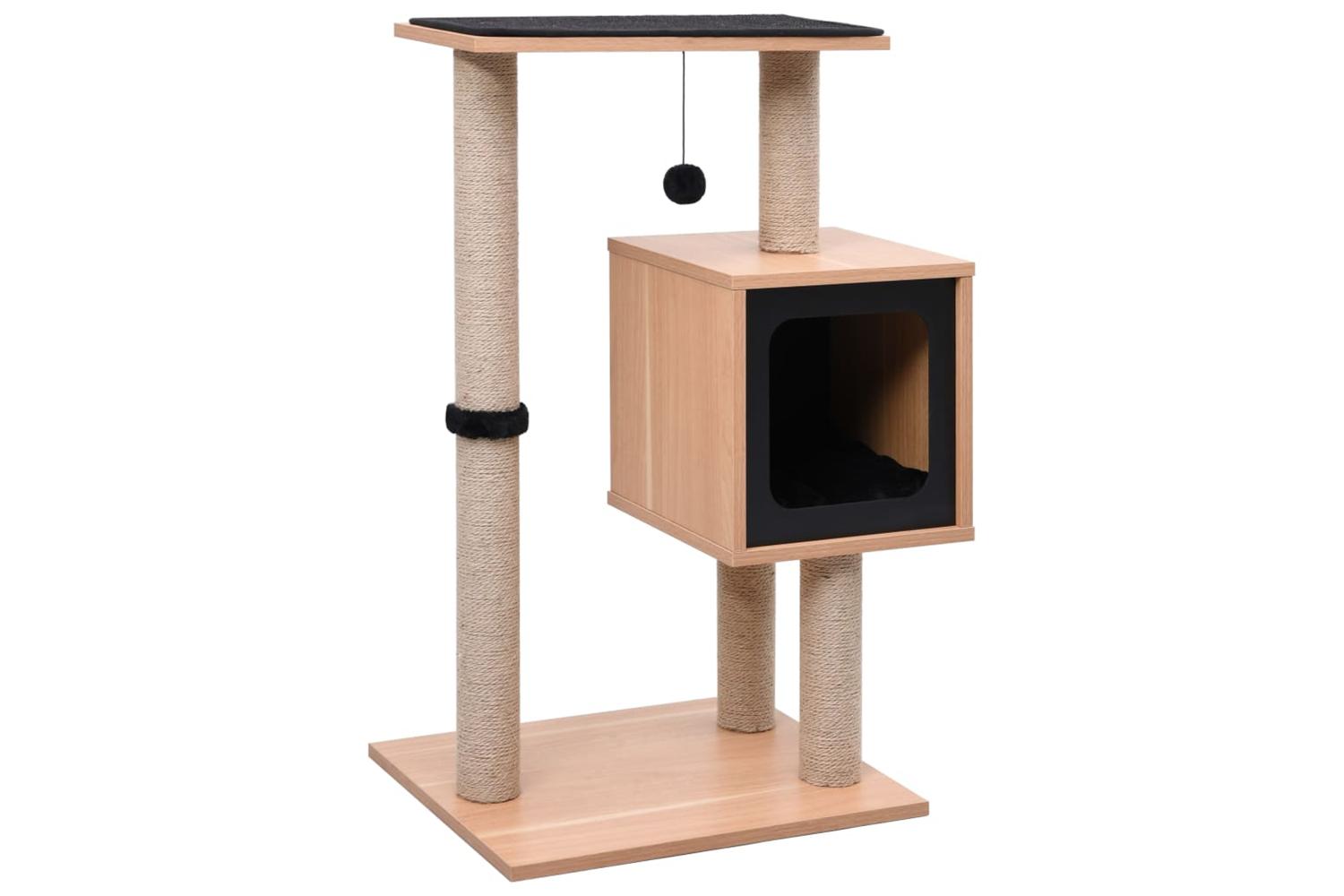 Vidaxl Cat Tree With Sisal Scratching Mat 82 Cm
