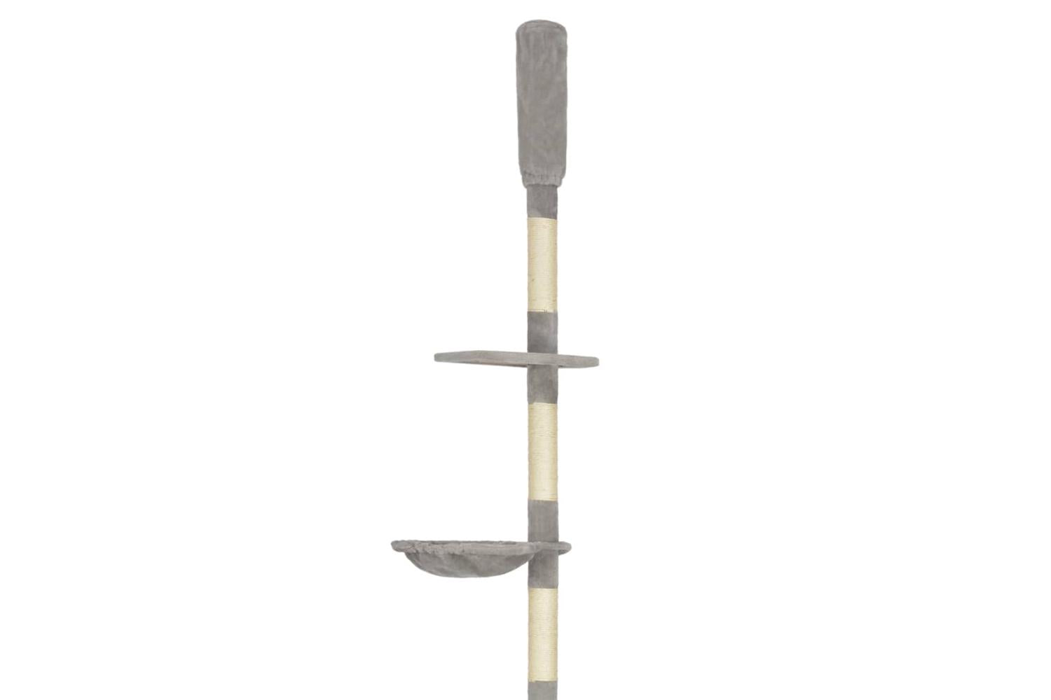 Vidaxl Cat Tree With Sisal Scratching Posts Grey 260 Cm-4
